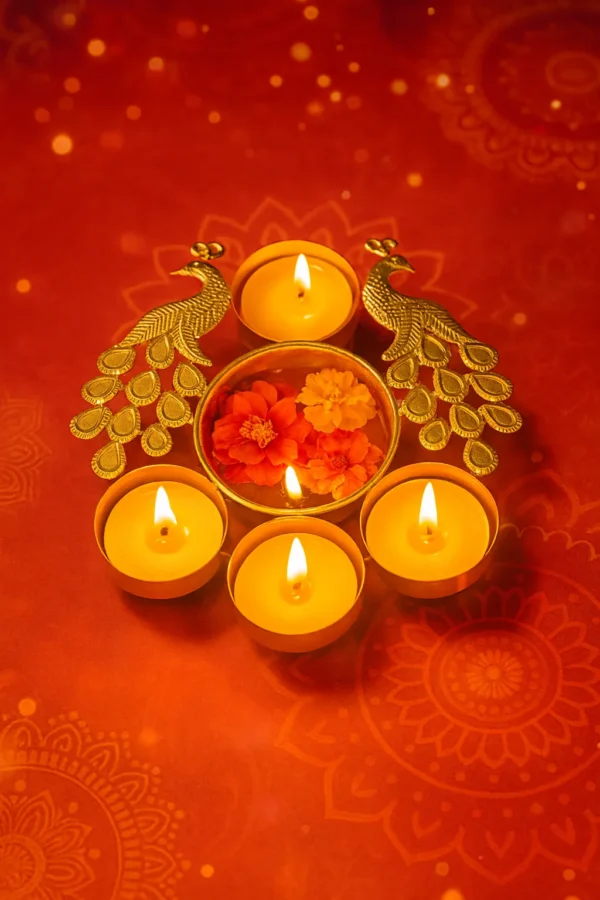 Peacock Decoration Metal Urli